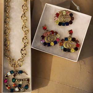 Set of 3 Multi Color Jewelry Set